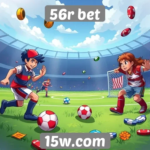 Variedade de jogos disponíveis na plataforma 56r bet